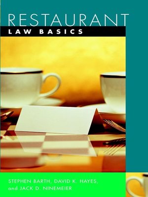 cover image of Restaurant